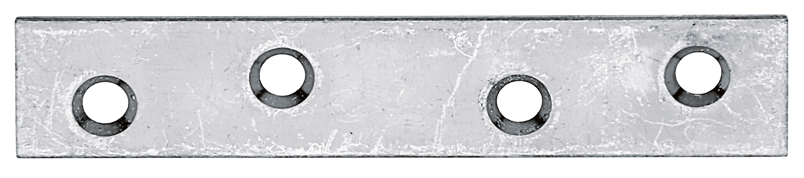 Alberts® Flachverbinder, sendzimirverzinkt, LxB 80x15 mm, verpackt à 8 St. 