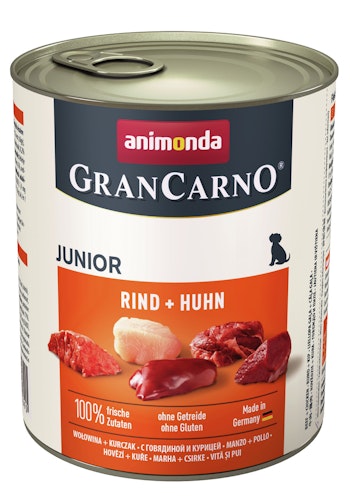 animonda Gran Carno Junior 800g Dose Hundenassfutter
