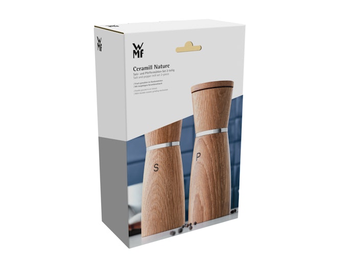 WMF Salz-/ Pfeffermühlen-Set 2-teilig Ceramill Nature