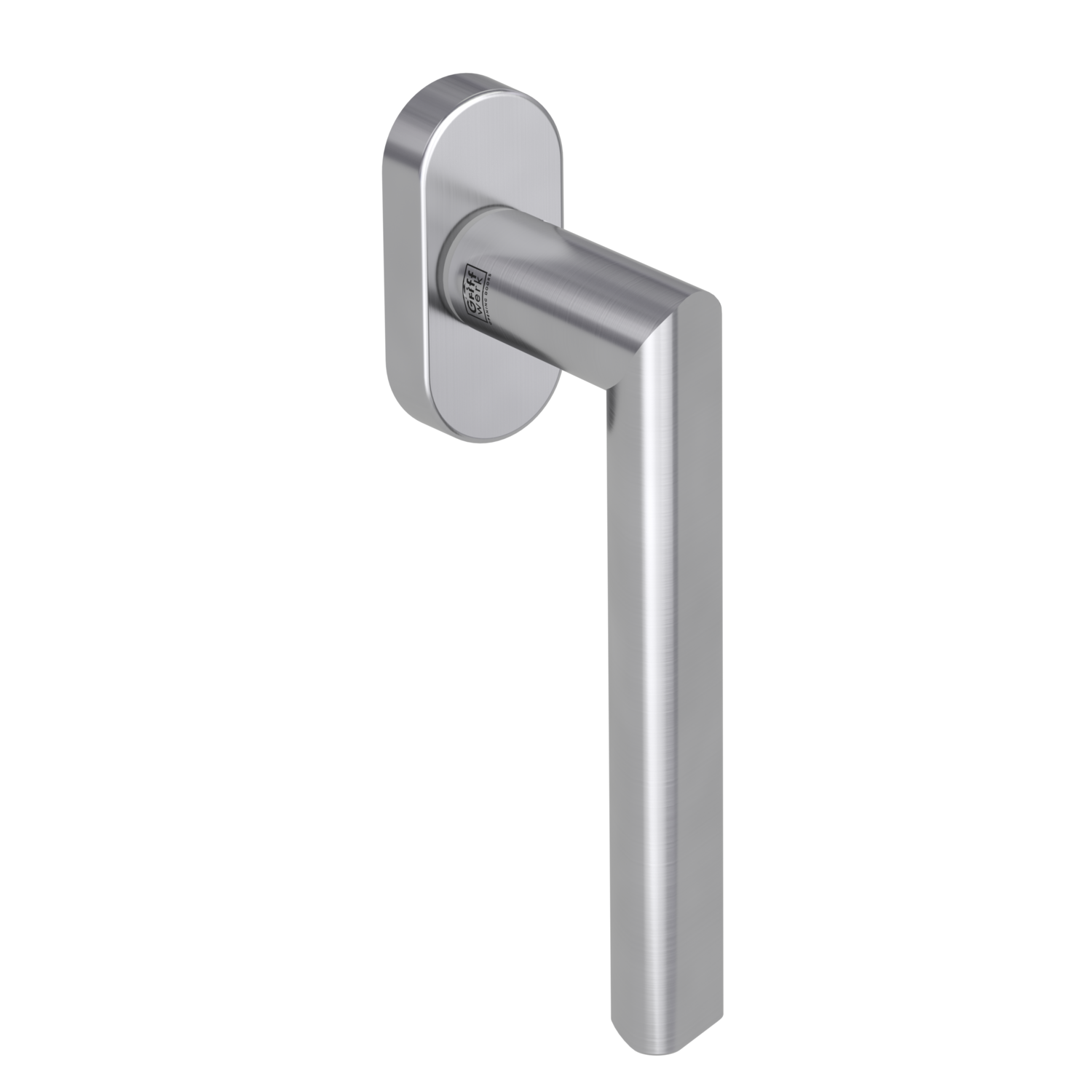 GRIFFWERK Fenstergriff TRI 134 Edelstahl matt L 7x42mm