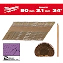 Vorschaubild Milwaukee D-Kopf-Nägel für M18FFN 4932492611