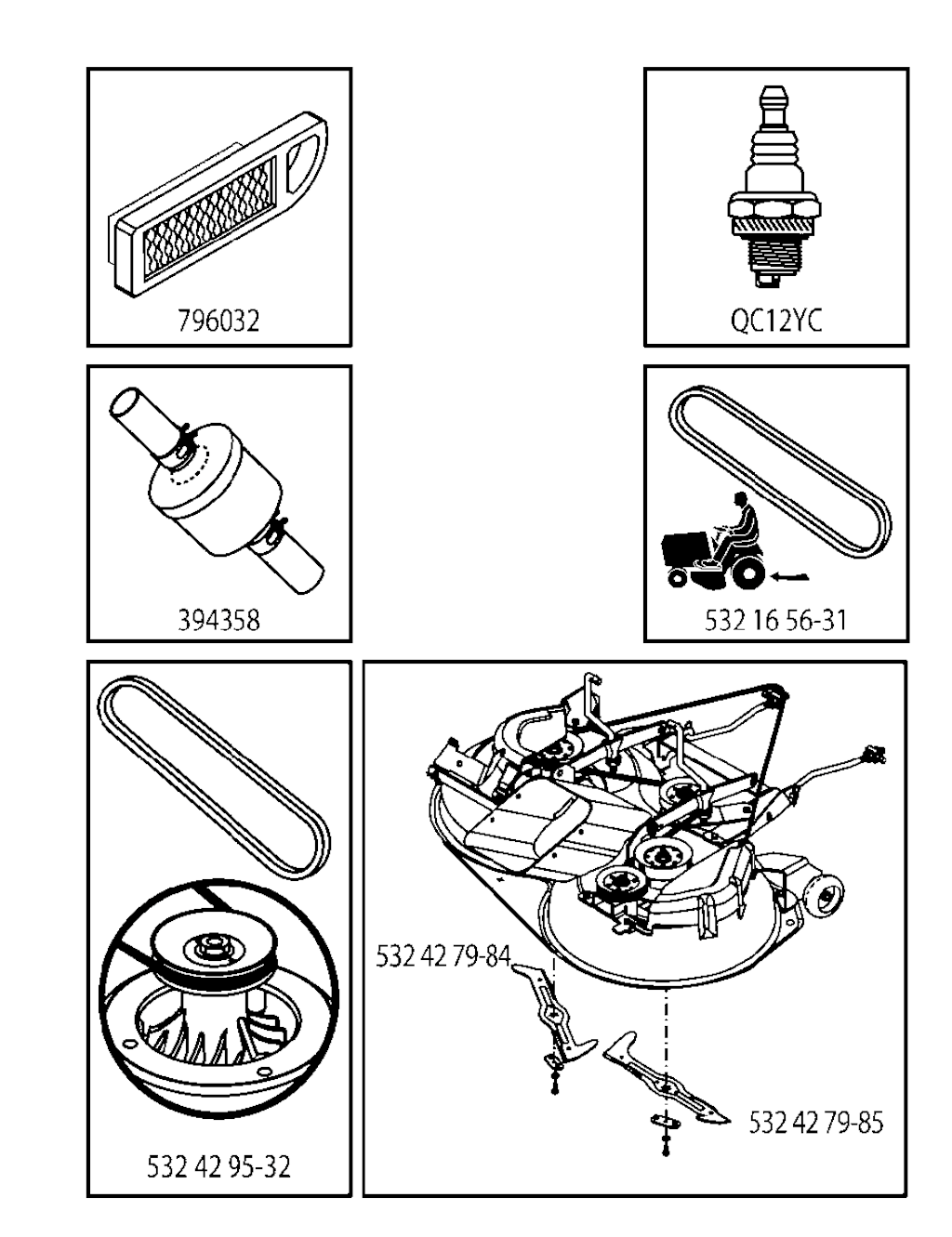 Explosionszeichnung Ersatzteile