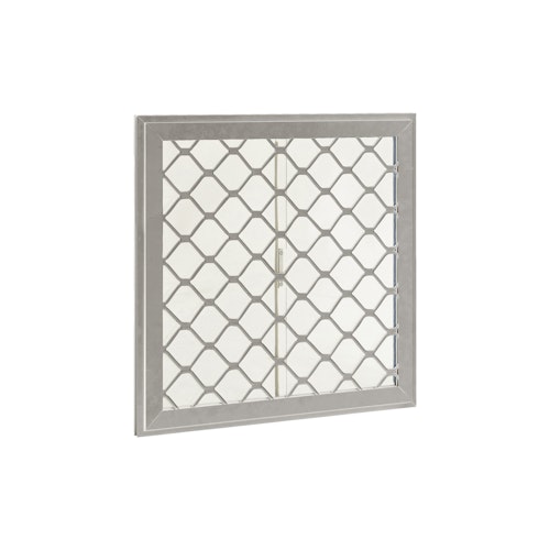 Globel Seitenfenster 62x62 cm, silber metallic, für Skillion, Lean To, Dream