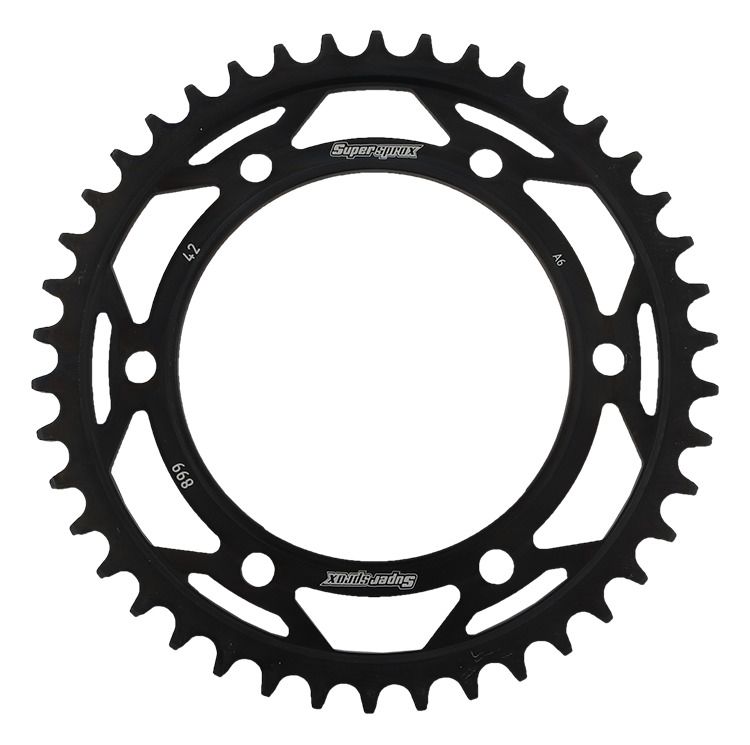 Supersprox Stahl-Kettenrad 525 42Z (Schwarz)