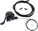 Vorschaubild Shimano Daumenschalthebel CUES SL-U8000 2-fach links schwarz mit Ganganzeige