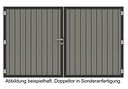 Vorschaubild OSMO Doppeltor Alu-Fence Verto auf Maß inkl. Beschlagset
