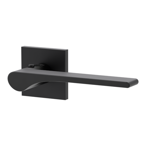 Griffwerk VAYA 261 LEAF LIGHT fast2fix Fast2Fix Rosetten eckig smart2lock R Graphitschwarz