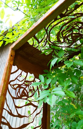 Badeko Rosenbogen „Lienz“ in Edelrostoptik 210 cm breit