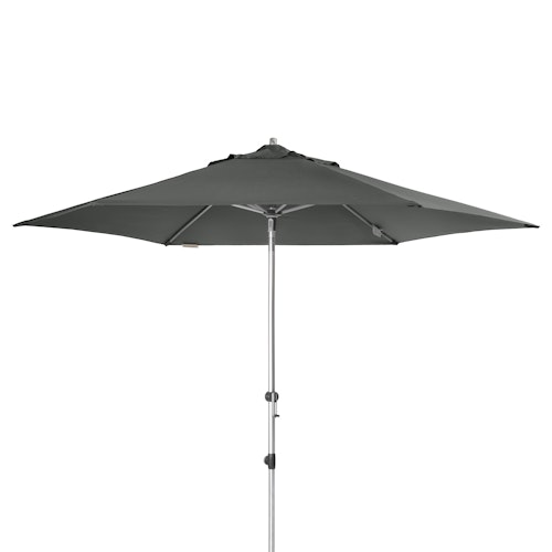 doppler Mittelmastschirm EXPERT 320 Auto-Tilt, Aluminium Silber / 100 % Polyester 180 g/m²