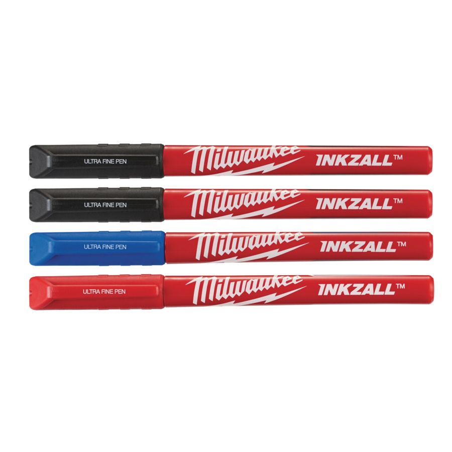 Milwaukee INKZALL Fineliner bunt (4pc) 48223165