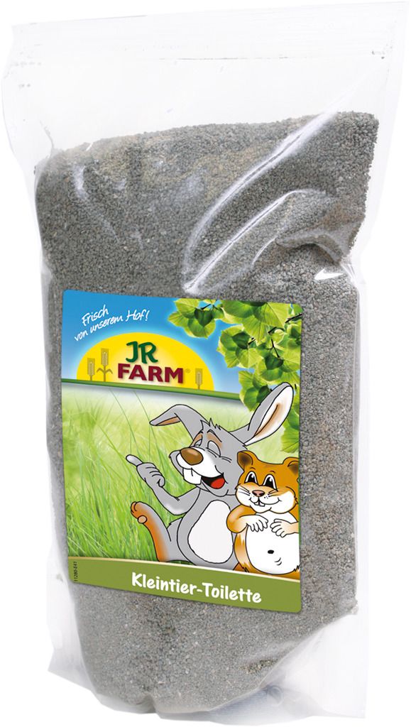 JR FARM Kleintier-Toilette 1kg Einstreu
