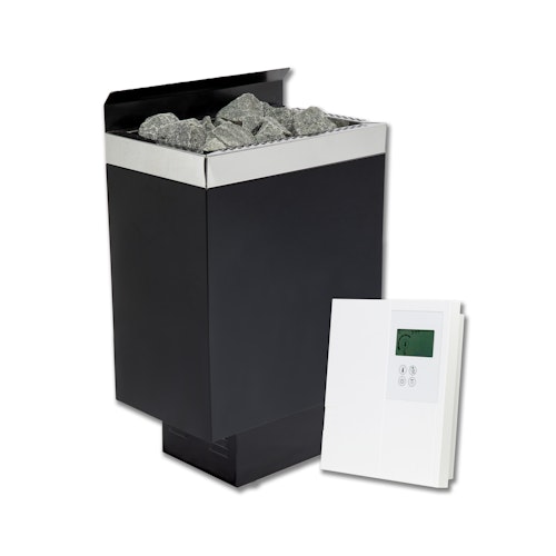 Infraworld Finnischer Saunaofen Sparta Wall Set inkl. Steuerung Saunacontrol A