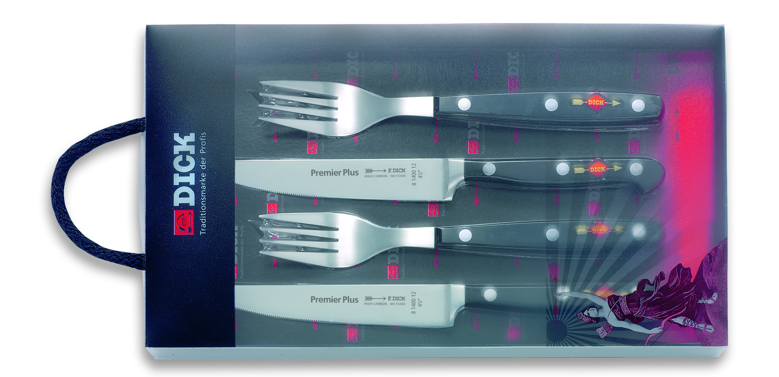 DICK Steakbesteck 4-tlg.
