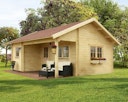 Skan Holz 70 mm Blockbohlenhaus Ontario 1