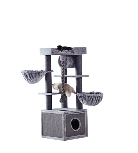 Nobby Kratzbaum Adile 60x60x166cm grau