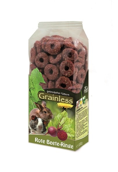 JR FARM Grainless Rote Beete-Ringe 100g Kleintiersnack
