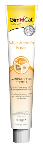 GimCat Multi-Vitamin Paste 100g Nahrungsergänzung für Katzen