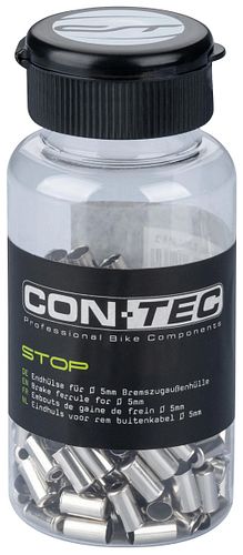 CONTEC Anschlaghülse Stop Ø 5 mm silber