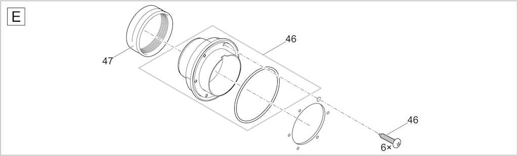 Explosionszeichnung Ersatzteile