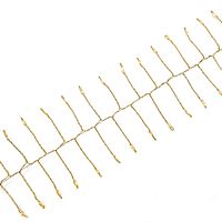 Konstsmide Weihnachtsbeleuchtung  Micro LED Lichterkette Firecracker messingfarben