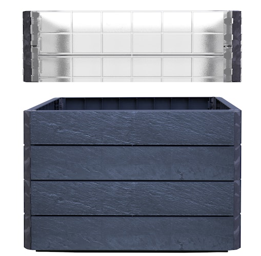 Graf ERGO-Hochbeet Turbo 75 Stone, inkl. FLORA