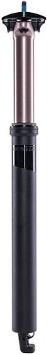 CONTEC Variosattelstütze Nara Dropair DLX 31,6 mm schwarz / taupe anodisiert