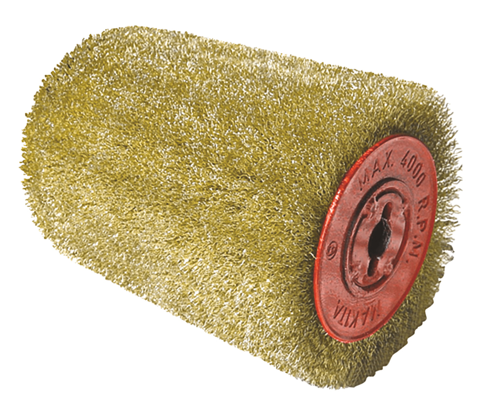 Makita Stahldrahtbürste Vermessingt P-65648