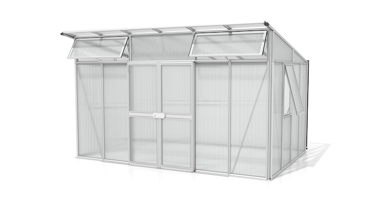 Vitavia Gewächshaus Aura 11500 inkl. 5 Fenstern - 11,5 m²