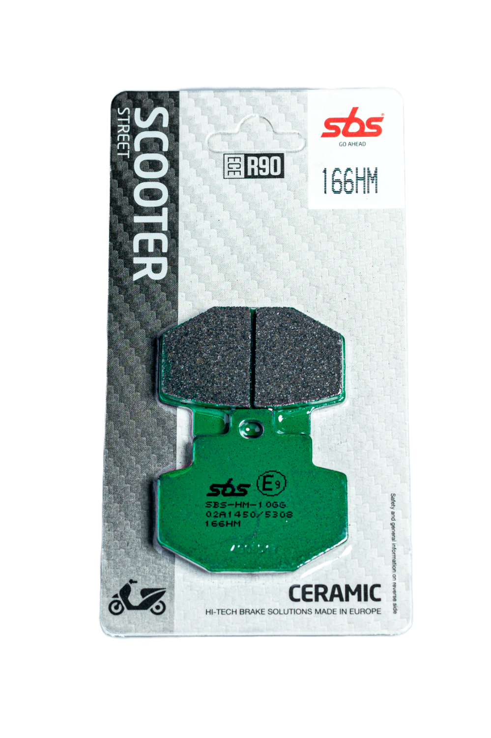 SBS Scooterbelag 166HM Street Ceramic