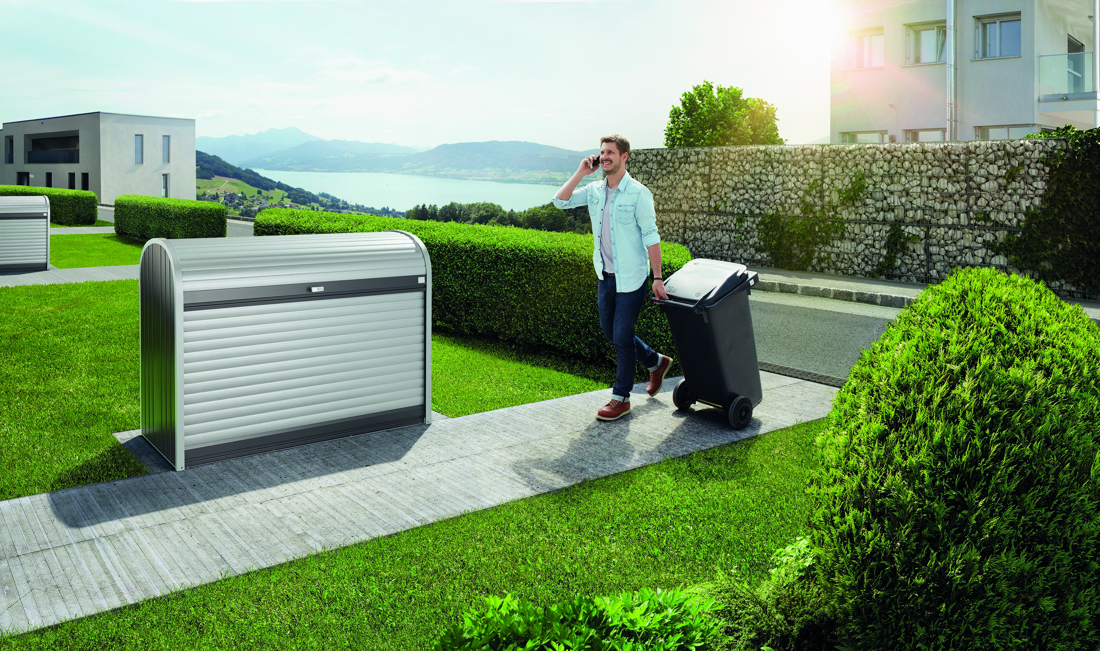 Biohort Geräteschrank Rolladenbox Storemax