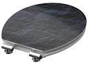 Vorschaubild MDF HG WC-Sitz BLACK STONE