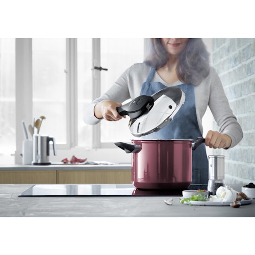 WMF Schnelltopf Fusiontec Perfect Premium 6,5 l Rose Quartz