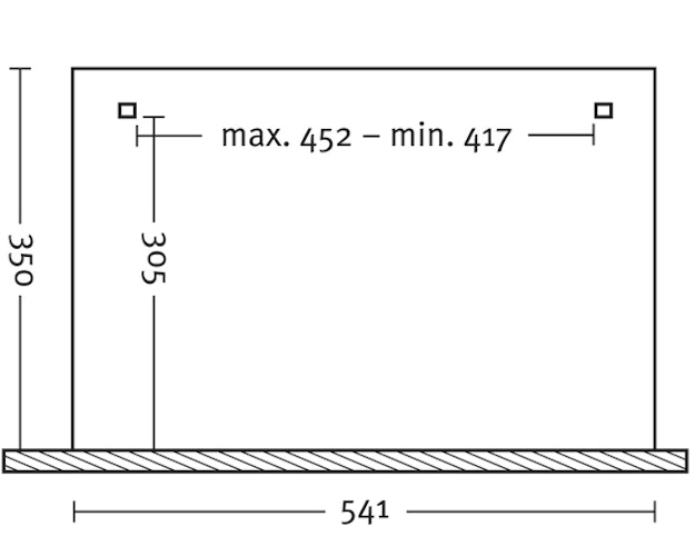 Skan Holz Terrassenüberdachung Ravenna o. Mittelpfosten Breite 541 cm aus Douglasie