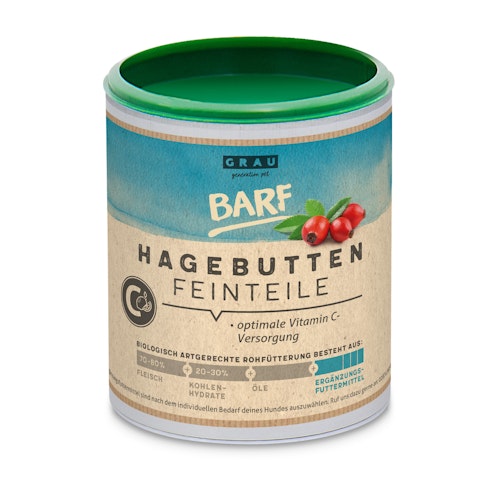 grau Hagebutten (Feinteile) 375 Gramm Nahrungsergänzung