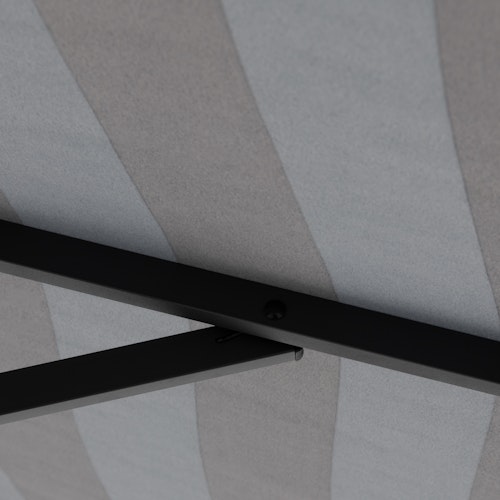 doppler Mittelmastschirm myZONE 300 Push up, Aluminium Anthrazit / 100 % Polyester 180 g/m²