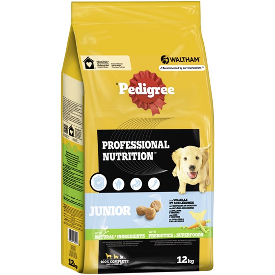 Pedigree 12kg PN Junior Geflügel&Gemüse