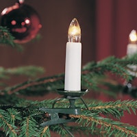 Konstsmide Weihnachtsbeleuchtung  LED Baumkette 25 Birnen teilbarer Stecker