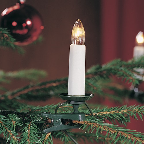 Konstsmide Weihnachtsbeleuchtung  LED Baumkette 25 Birnen teilbarer Stecker
