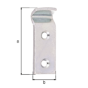 Vorschaubild Alberts® Schließhaken für Kistenverschlüsse, gekröpft, galvanisch verzinkt dickschichtpassiviert