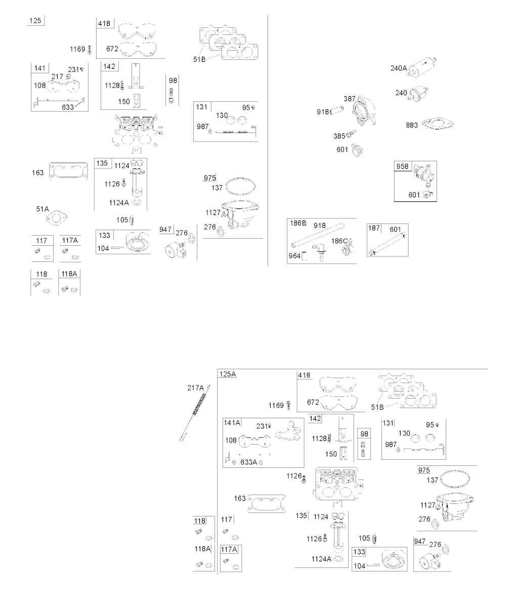 Explosionszeichnung Ersatzteile