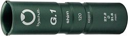 by,schulz Distanzhülse G.Shim 120 mm schwarz Basis-Ø 27,2, Erweiterung auf Ø 31,6