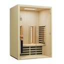 Vorschaubild Infraworld Infrarotkabine TrioSol Glas 145 Espe RG inkl. 5-teiligem gratis Zubehörset