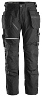 Snickers RuffWork Canvas+ Arbeitshose mit Holstertaschen, EN 14404