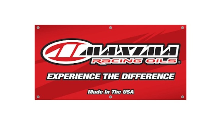 MAXIMA RACING OILS Banner (91 x 182 cm)