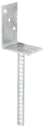 Alberts® L-Pfostenträger mit Betonanker Breite: 80mm Höhe: 104mm