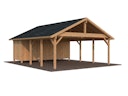 Vorschaubild Palmako Carport Robert 40,6 m² mit Geräteraum