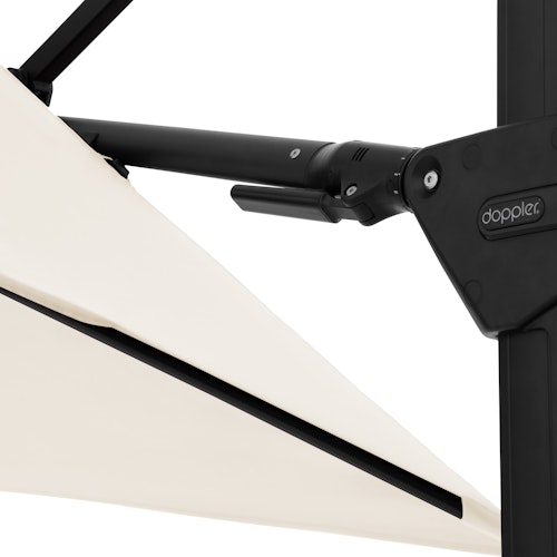 doppler Pendelschirm ACTIVE 240 x 135 Green Edition, Aluminium Anthrazit / 100 % Polyester 180 g/m²