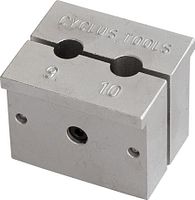 Cyclus Tools Spannkloben für 9 und 10 mm Achsen silber