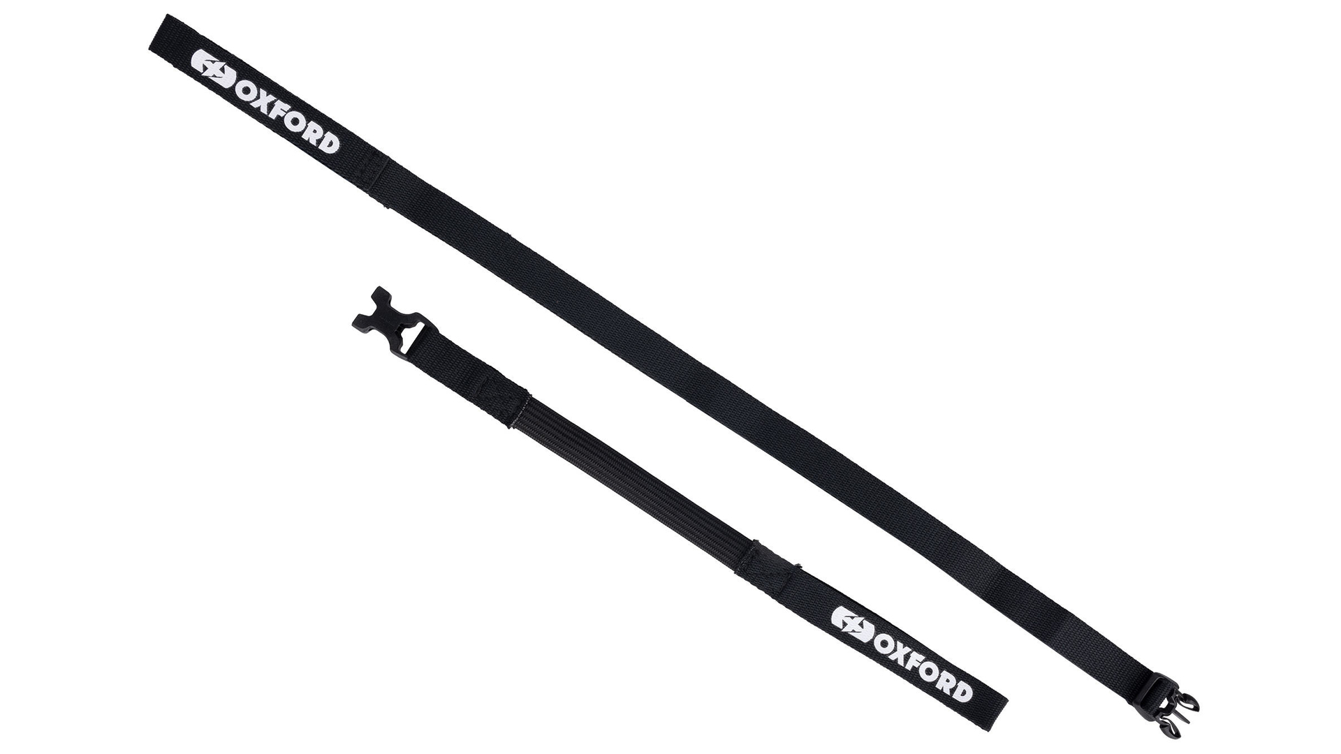 Oxford Atlas B-CLIP Spanngurt, schwarz, 17 mm×1,2 m