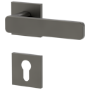 Vorschaubild Griffwerk VAYA 265 MINIMAL MODERN fast2fix  Fast2Fix Rosetten eckig Profilzylinder Kaschmirgrau